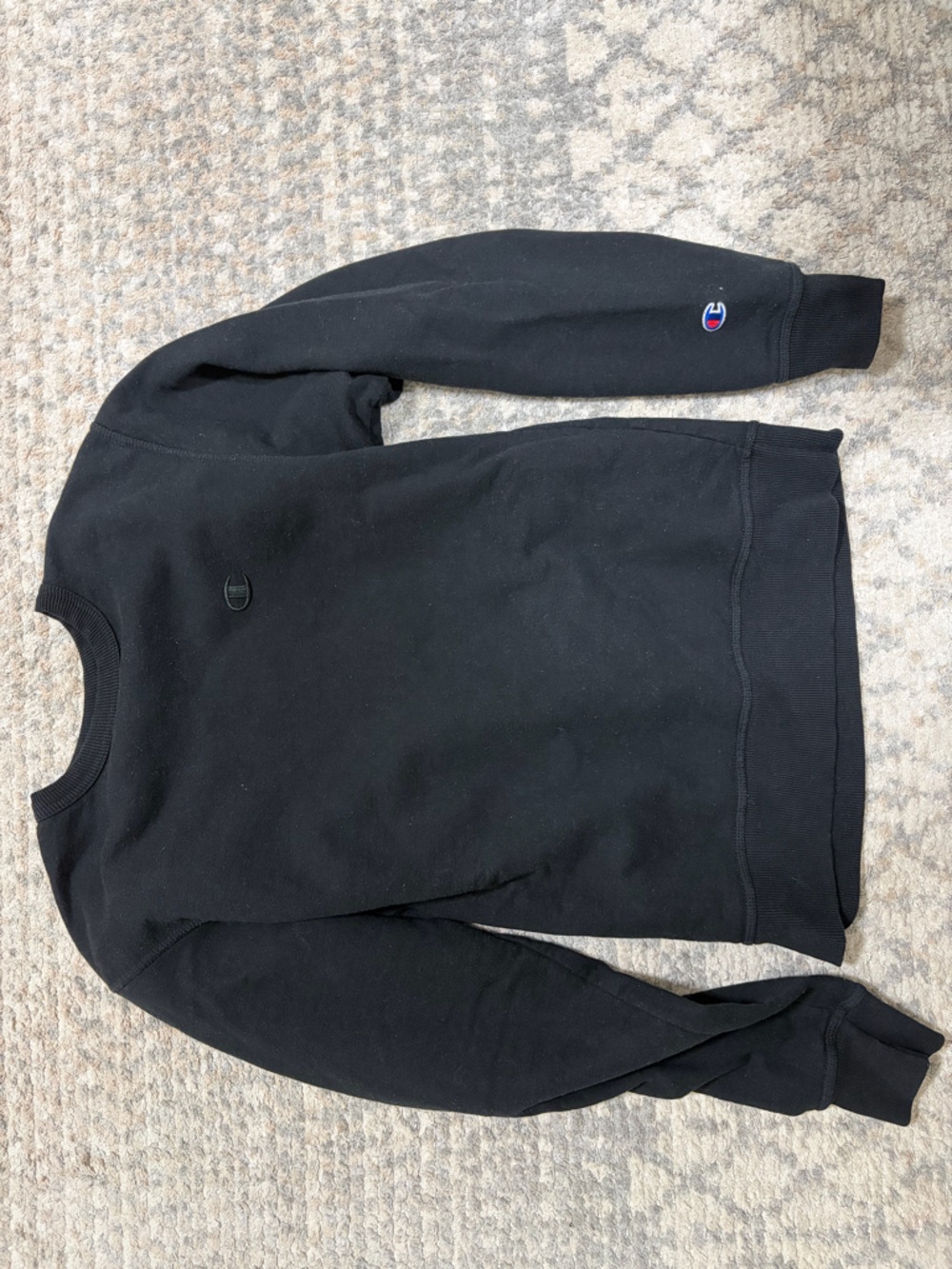 Vintage Champion Black Sweatshirt